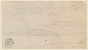 Aurora, Mount Desert Island, September 1860 by Frederic Edwin Church