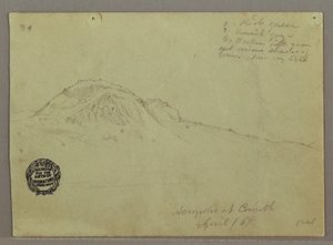 Bare Hill, Acropolis at Corinth, Greece, April 1869