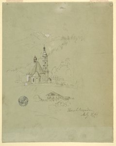 Berchtesgaden, Bavaria, July 3, 1868 by Frederic Edwin Church