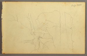 Boulders Among Trees, 1844 by Frederic Edwin Church