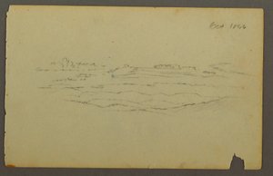 Broad Rolling Landscape with Clouds, 1844 by Frederic Edwin Church