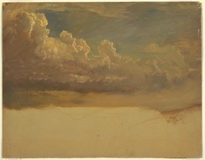 Cloud Study by Frederic Edwin Church