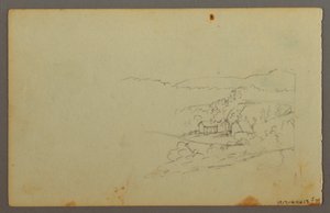 Cloud Study, Possibly 1844 by Frederic Edwin Church