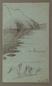 Falls, possibly 1868 by Frederic Edwin Church