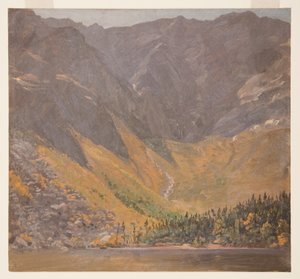 Great Basin, Mount Katahdin, Maine, before 1878 by Frederic Edwin Church