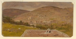 Hebron, General View, February 1868 by Frederic Edwin Church