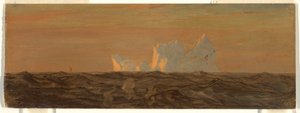 Icebergs, June or July 1859 by Frederic Edwin Church