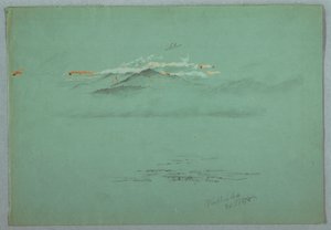 Lake Millinoket and Mount Katahdin, 1878