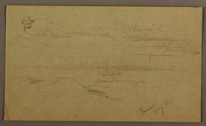 Landscape, May 1865 by Frederic Edwin Church