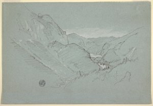 Landscape from the Alps, August–September 1868 by Frederic Edwin Church