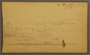 Landscape with Figure, 1857 by Frederic Edwin Church
