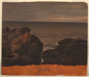 Maine Coast, ca. 1850 by Frederic Edwin Church