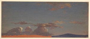 Maine? sky study, ca. 1868–69 by Frederic Edwin Church