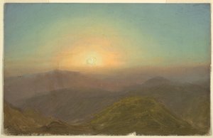 Morning Landscape, 1865 by Frederic Edwin Church