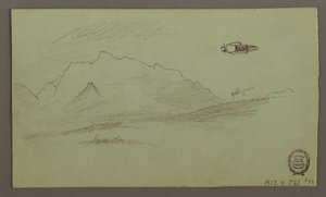 Mountain Peaks, possibly 1868 by Frederic Edwin Church