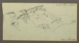 Mountain Peaks, possibly 1868