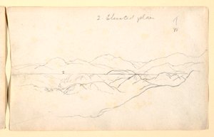 Mountain landscape, Colombia, 1853