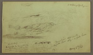 Mountainside Study, May 6, 1868 by Frederic Edwin Church