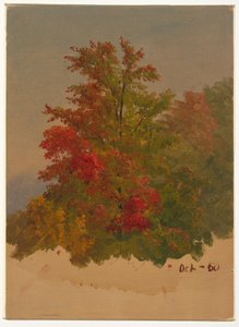 Mt. Desert Island?, Maine, October 1860 by Frederic Edwin Church