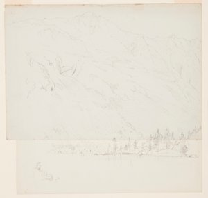 Mt. Katahdin, Maine, 1870-78 by Frederic Edwin Church