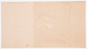 Mt. Katahdin from Southeast; Verso: Mt. Katahdin, 1876–78 by Frederic Edwin Church