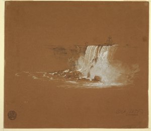 Niagara Falls, October 1856 by Frederic Edwin Church