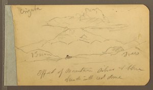 Orizaba; Verso: Sky, 1889