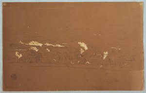 Partial View of Guaranda, Ecuador, June 3, 1857 by Frederic Edwin Church