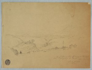 Recollection of the Scenery on the Road from Fusugasuga to Pandi, New Granada, Colombia, July 11, 1853