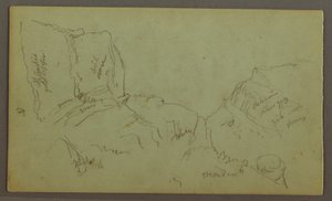Rocky Mountaintops, possibly 1868 by Frederic Edwin Church