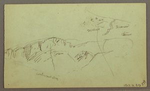Rocky Mountaintops, possibly 1868 by Frederic Edwin Church