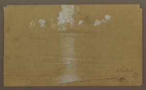 Seascape, Bloxburgh; Verso: Hills and Sea, August 1865