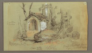Shrine in the Woods, September 1868 by Frederic Edwin Church