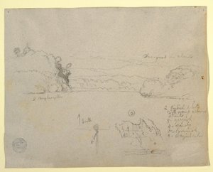 Sketches from South America, 1853, probably May by Frederic Edwin Church