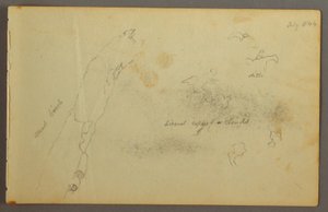 Sketches of Clouds and Dead Birch, July 1844 by Frederic Edwin Church