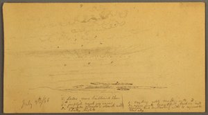 Sunset Over Hills, July 9, 1866