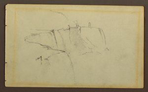 The American Falls, Niagara River, possibly 1858 by Frederic Edwin Church
