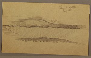 Thunderstorm over Ridge, July 1866 by Frederic Edwin Church