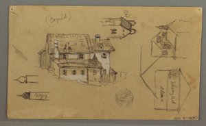 Timber House, Sky, Austria, August 1, 1868