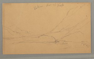 Valley from Vallais, possibly 1868 by Frederic Edwin Church