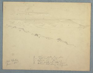 View from Mount Salus, Jamaica, June 1865 by Frederic Edwin Church