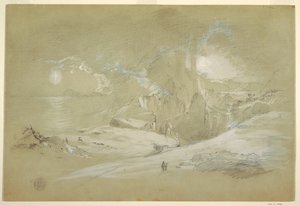 Vision of the Cross, Landscape with a Phenomenon, September 1868 by Frederic Edwin Church
