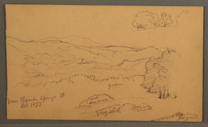 Wooded Valley, October 1873 by Frederic Edwin Church