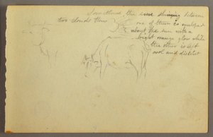 Rays Between Clouds, Bulls, possibly 1877 by Frederic Edwin Church