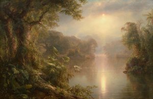 El Rio de Luz (The River of Light) by Frederic Edwin Church