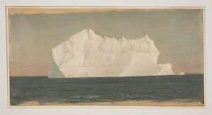 Floating Iceberg by Frederic Edwin Church