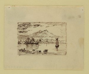 Imaginary Landscape by Frederic Edwin Church