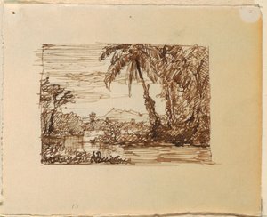 Imaginary Landscape by Frederic Edwin Church