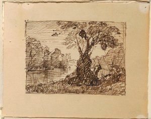 Imaginary River Landscape by Frederic Edwin Church