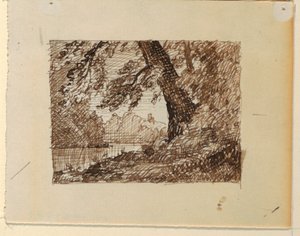 Imaginary River Landscape by Frederic Edwin Church